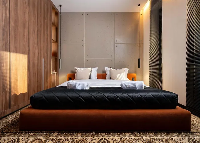 Apartament Win Herastrau - Luxury Design 2br - Parking Bukareszt